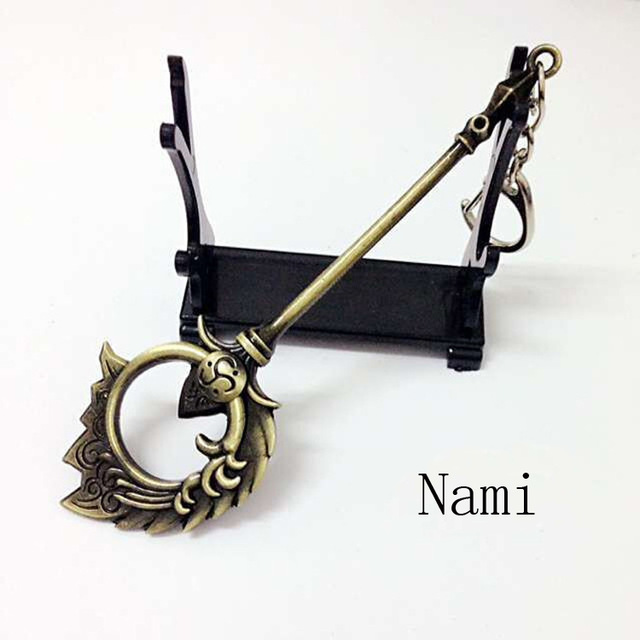 Nami Spear Pendant Sword Weapon Keychain